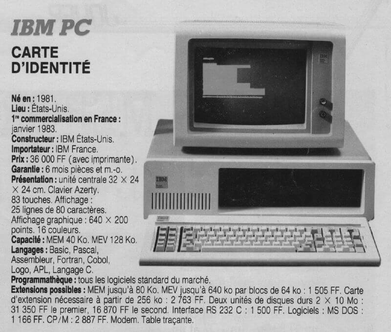 IBM PC 1984
