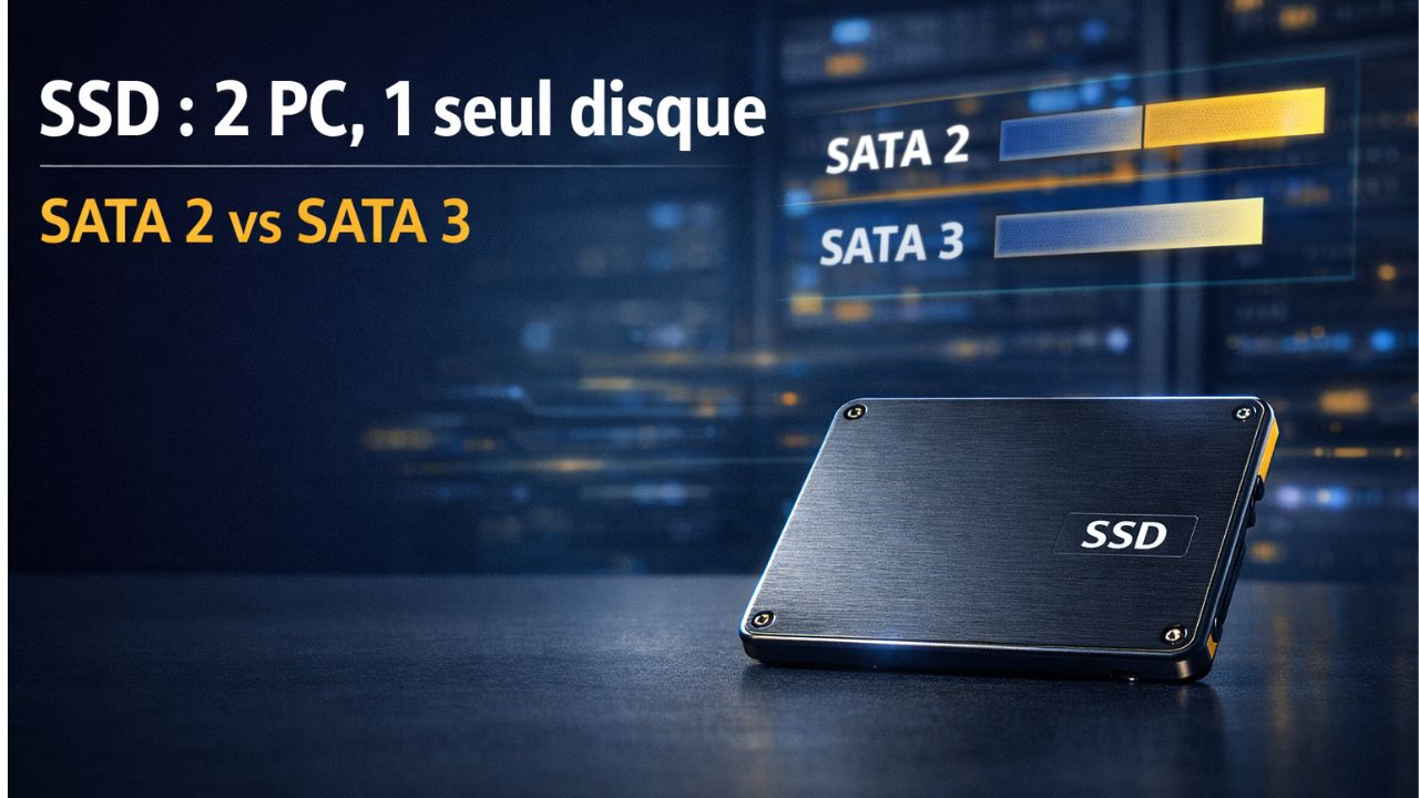 Vignette de Benchmark SSD sur 2 PC différents