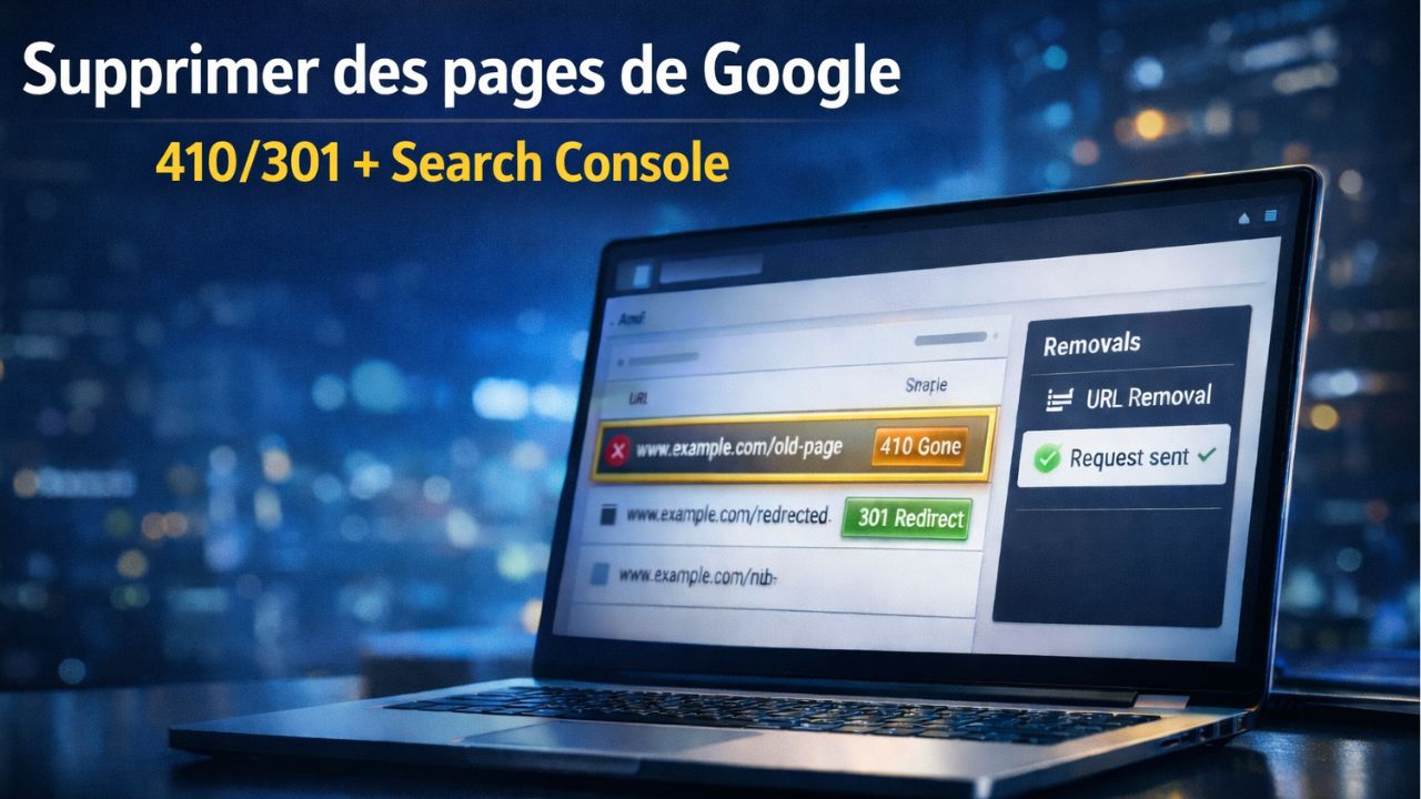Vignette de Supprimer un ensemble de pages de l'index Google